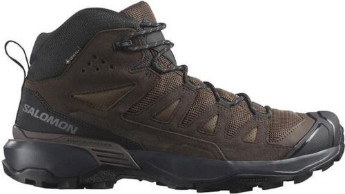 Salomon X Ultra 360 Leather MID GTX DKEarth/Dlcl pánske trekové topánky