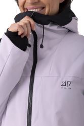 Humla - dámska ľahko zateplená lyžiarska bunda, Lavender XL (8)