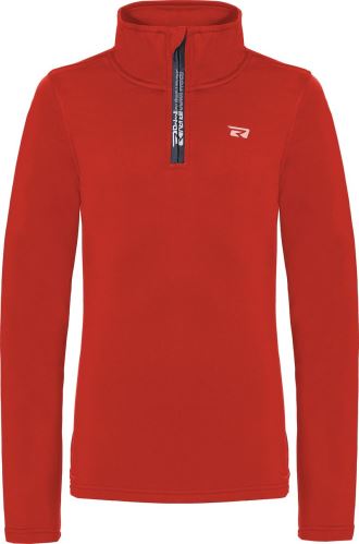 Chlapčenská lyžiarska mikina Rehall King-R, Flame Red