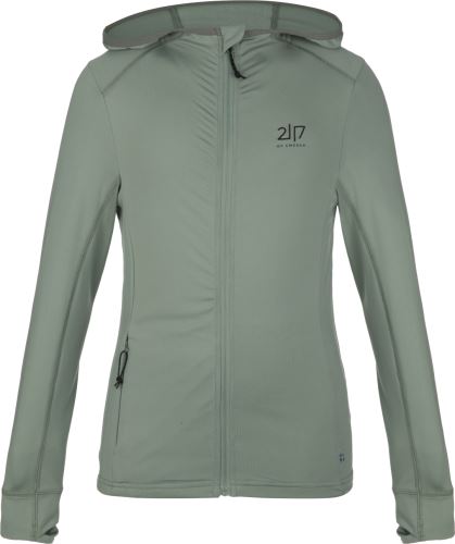 2117 of Sweden Dievčenská mikina Killinge, Vintage Green