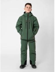 Detská lyžiarska bunda LANGAS, Forest Green (3)