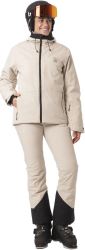 2117 of Sweden Humla dámská lehce zateplená lyžařská bunda, Beige (2)
