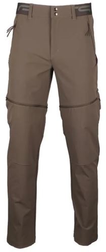 GTS607351M NERONE pánské outdoorové kalhoty s odnímatelnými nohavicemi, Mud