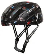 Cairn Prism II Junior, dětská cyklistická helma, Mat Black Space