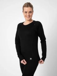 2117 of Sweden Ullanger dámské merino tričko s dlouhým rukávem, Black (6)