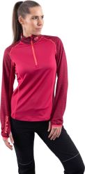 GTS215022 - Dámská funkční mikina, 1/2 zip, Fuchsia (1)