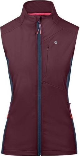 GTS 404241L dámska vetruodolná vesta, Plum