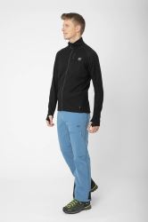 2117 of Sweden Gasska pánska merino mikina, čierna (3)