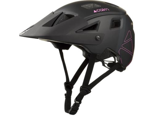 Cairn Lava cyklistická helma, Mat Black Neon Pink