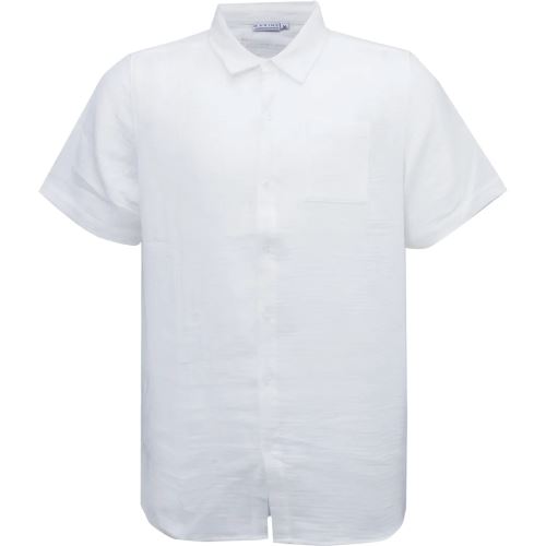 Pánska bavlnená košeľa v námornom štýle, Off White
