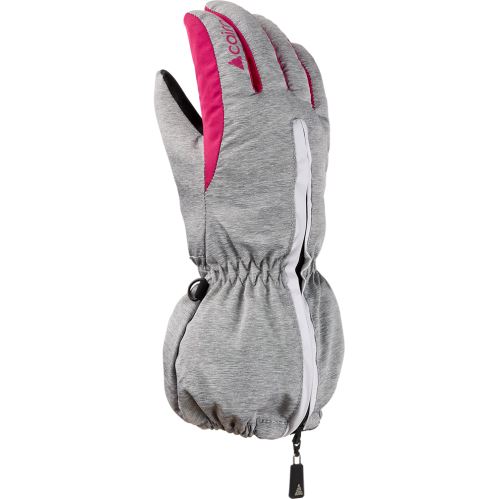 Cairn Leo 2 B C-Tex dětské lyžařské rukavice, Grey Chine Fuschia