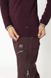 2117 of Sweden Skaulo dámská mikina, Dark Plum (5)