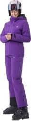 Grubban - dámske zateplené lyžiarske nohavice, Purple Ash S (4)