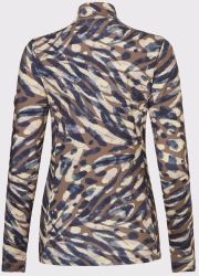 Dámska mikina Rehall Kimi-R s celoplošnou potlačou, Faded Leopard (1)