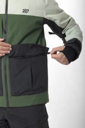 2117 of Sweden Sillerud unisex lyžařská bunda, Dusty Aqua (12)