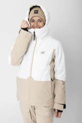 2117 of Sweden Soppero dámská lyžařská bunda, White (9)