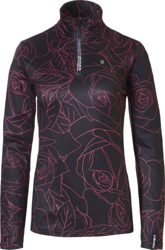 Dámska mikina Rehal Kimi-R s celoplošnou potlačou, Roses Calypso Coral