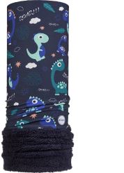 Detský nákrčník Cairn Malawi Polar Plush Junior, Blue Dino