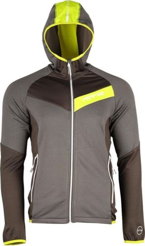 GTS 301532M pánská waffle fleece mikina s kapucí, Antracit