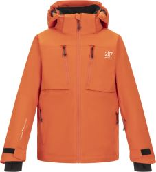 Lillpite - detská lyžiarska bunda, oranžová 140