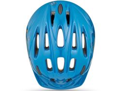 Detská cyklistická prilba Cairn Sunny, Shiny Vintage Blue Game (1)