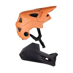 Force Venom Downhill cyklistická helma, Orange/Black (6)