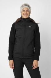 2117 of Sweden Tenvik dámská hybridní bunda, Black (1)