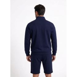 Marine pánská 1/2 zip mikina, Navy (2)