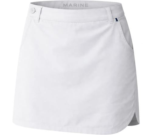 Marine dámská sportovní sukně, White