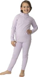 Undal - detská funkčná mikina 1/2 zip, Lavender 140 (2)