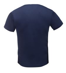 2117 of Sweden ALMO pánské merino triko s krátkým rukávem, navy (2)
