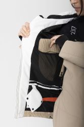2117 of Sweden Soppero dámská lyžařská bunda, White (8)