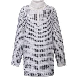 Marine dámský dlouhý pletený svetr, Off White