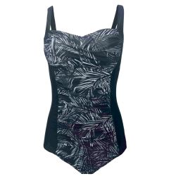 Carlsteins Swim Wear 5000 – dámske jednodielne plavky, čierne