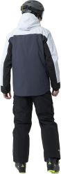 Sillerud - unisex ľahko zateplené lyžiarske nohavice, Black S (11)
