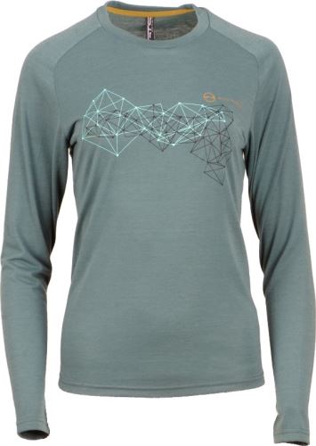 Dámske tričko RAYON L/S PRINT, fľaša