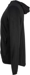 Pánska bunda COMB MIX HOODIE, Carbon (2)