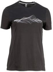 GTS211961L Rayon dámské funkční tričko s krátkým rukávem, Carbon