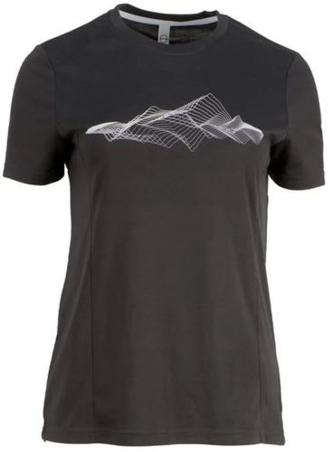 GTS211961L Rayon dámské funkční tričko s krátkým rukávem, Carbon