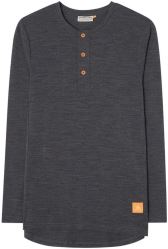 Garphyttan pánské triko s dlouhým rukávem, Dark Grey Melange