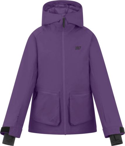 Saltmyran - dámska ľahko zateplená lyžiarska bunda, Purple Ash XS