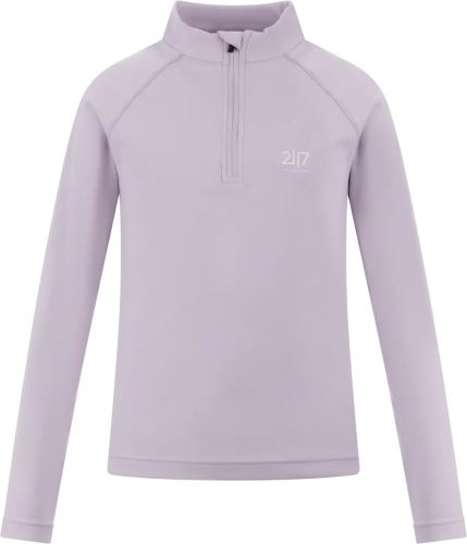 Undal - detská funkčná mikina 1/2 zip, Lavender 140