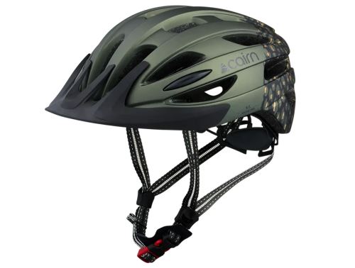Cairn Fusion cyklistická helma, Mat Metallic Olive