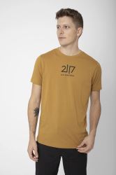2117 of Sweden Bavlnené unisex tričko Vida, Zlatá (1)