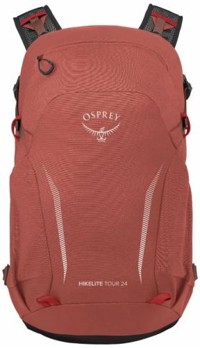 Turistický batoh Osprey Hikelite Tour 24, Red Pampas Magma Brown