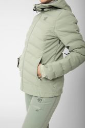 2117 of Sweden Alip dámská třívrstvá zimní bunda, Vintage Green (5)