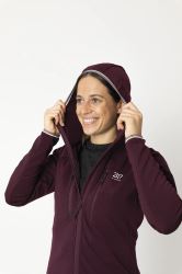 2117 of Sweden Skaulo dámská mikina, Dark Plum (4)