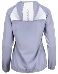 LADY JACKET LIGHT HOODIE, oceľová (1)
