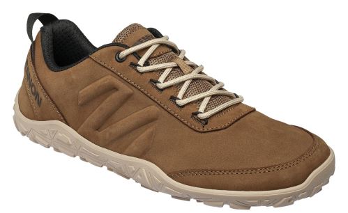 Bennon Leather – barefootové topánky, hnedé