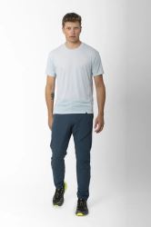 2117 of Sweden Almo pánské merino tričko, Pearl Blue (2)